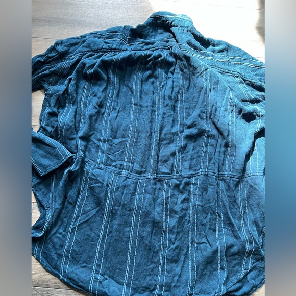 Anthropologie Free People Striped Top- Medium - Picture 7 of 11